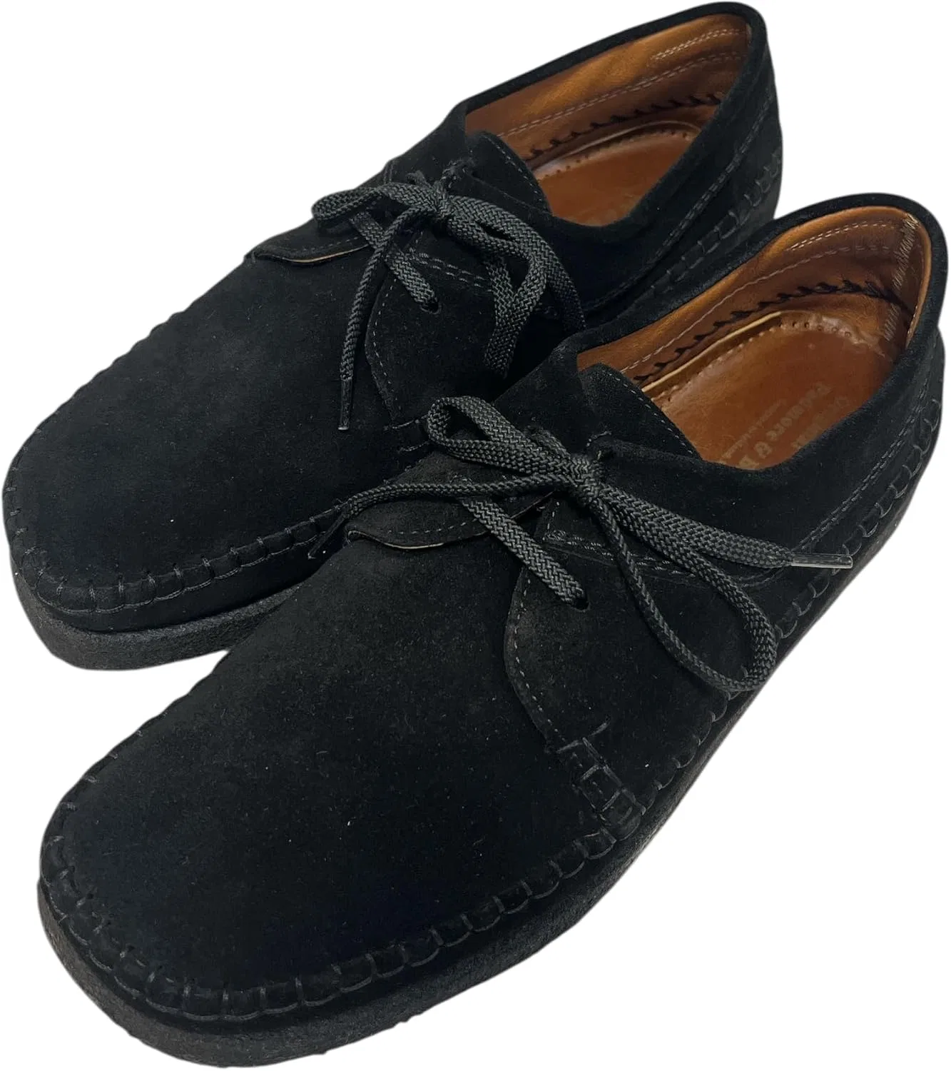 Лоферы из замши Padmore&Barnes, черный Padmore&Barnes(パドモア&バーンズ) — фото 2