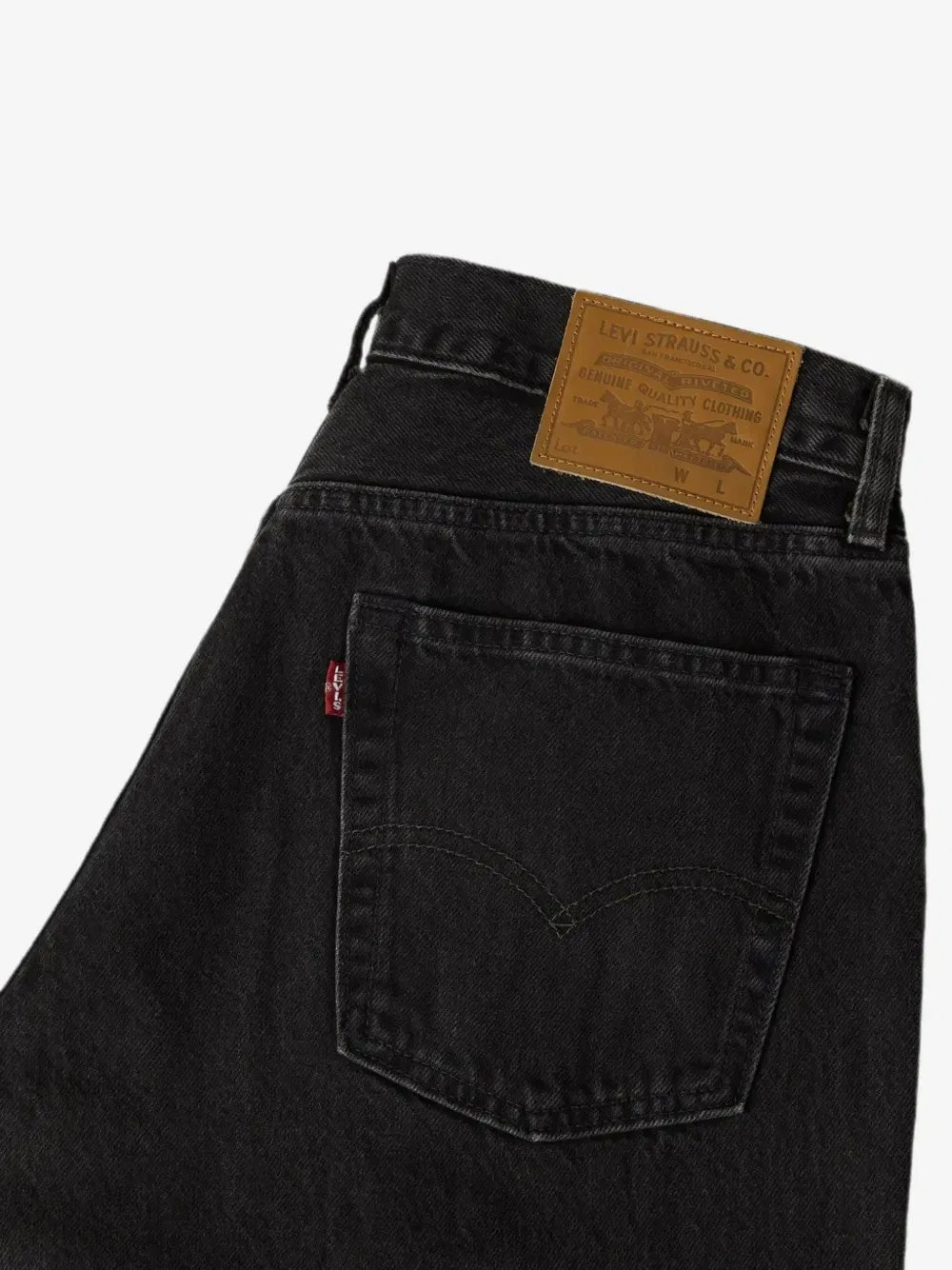 Широкие джинсы свободного кроя Levi'S, черный — фото 3
