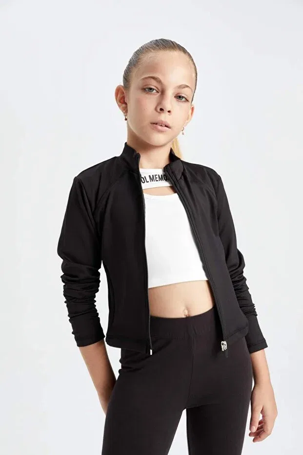 Детский кардиган с длинным рукавом Defacto, Black-Bk81