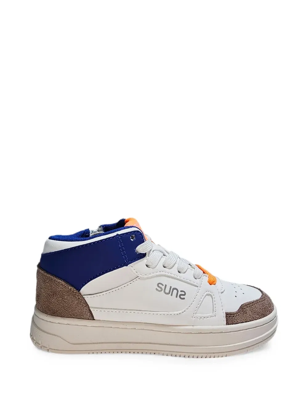 Кроссовки в стиле колор-блок suns kids, белый — фото 2