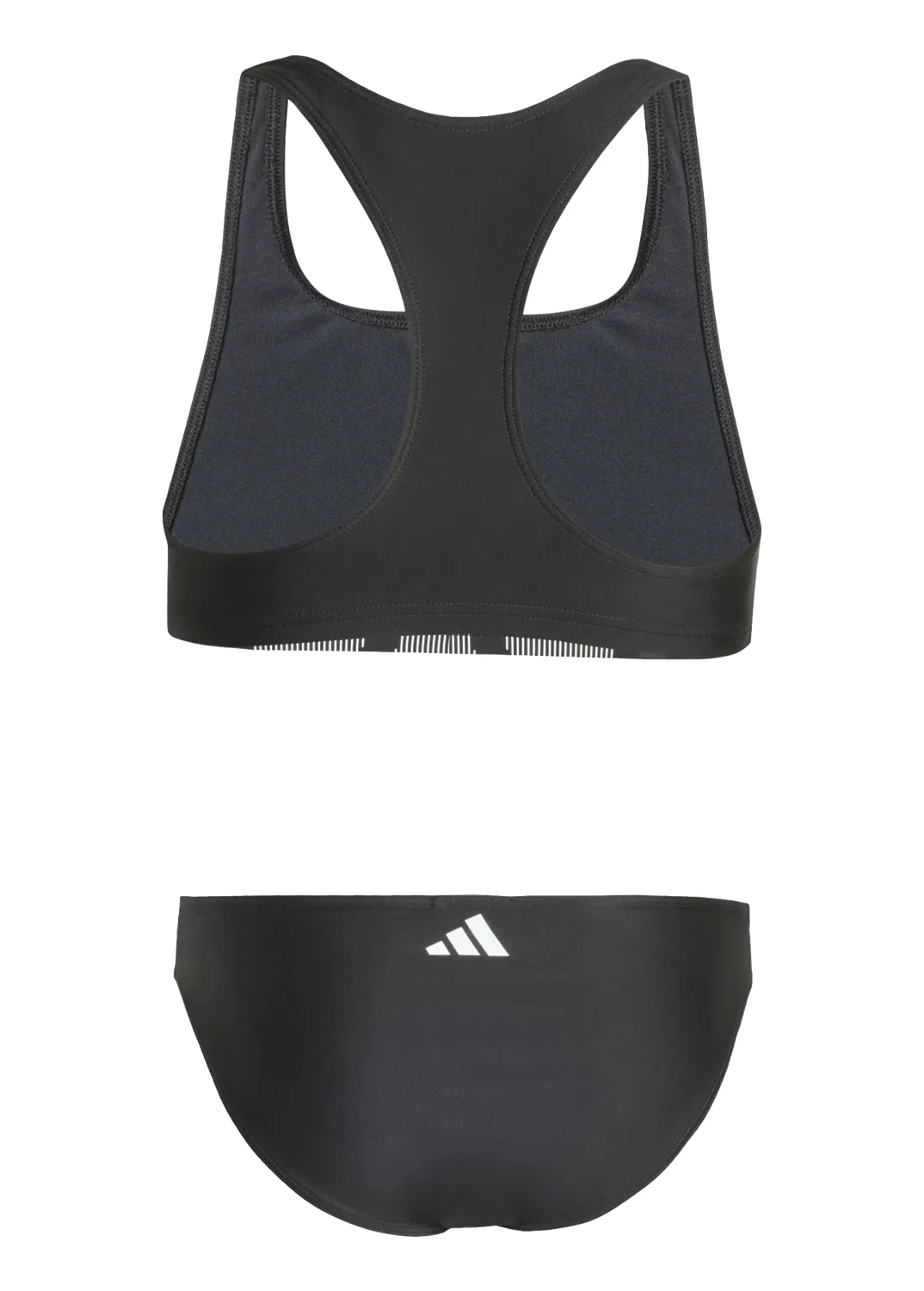Детский бикини-сет с C-образной спинкой Adidas, черный — фото 2