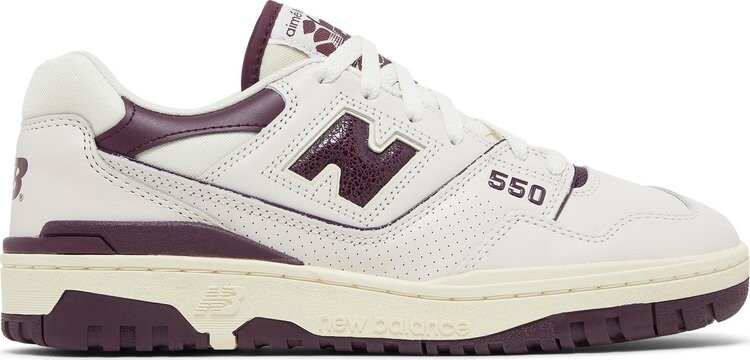 

Кроссовки New Balance Aimé Leon Dore x 550 'Purple', белый