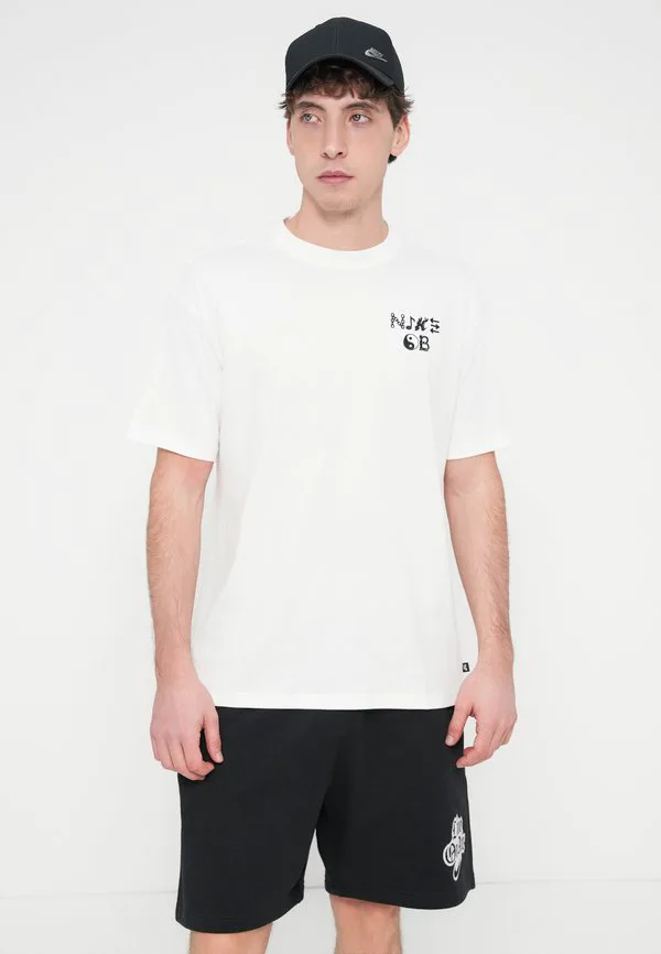Наклейки на футболки, футболки унисекс с принтом Nike Sb, White — фото 4