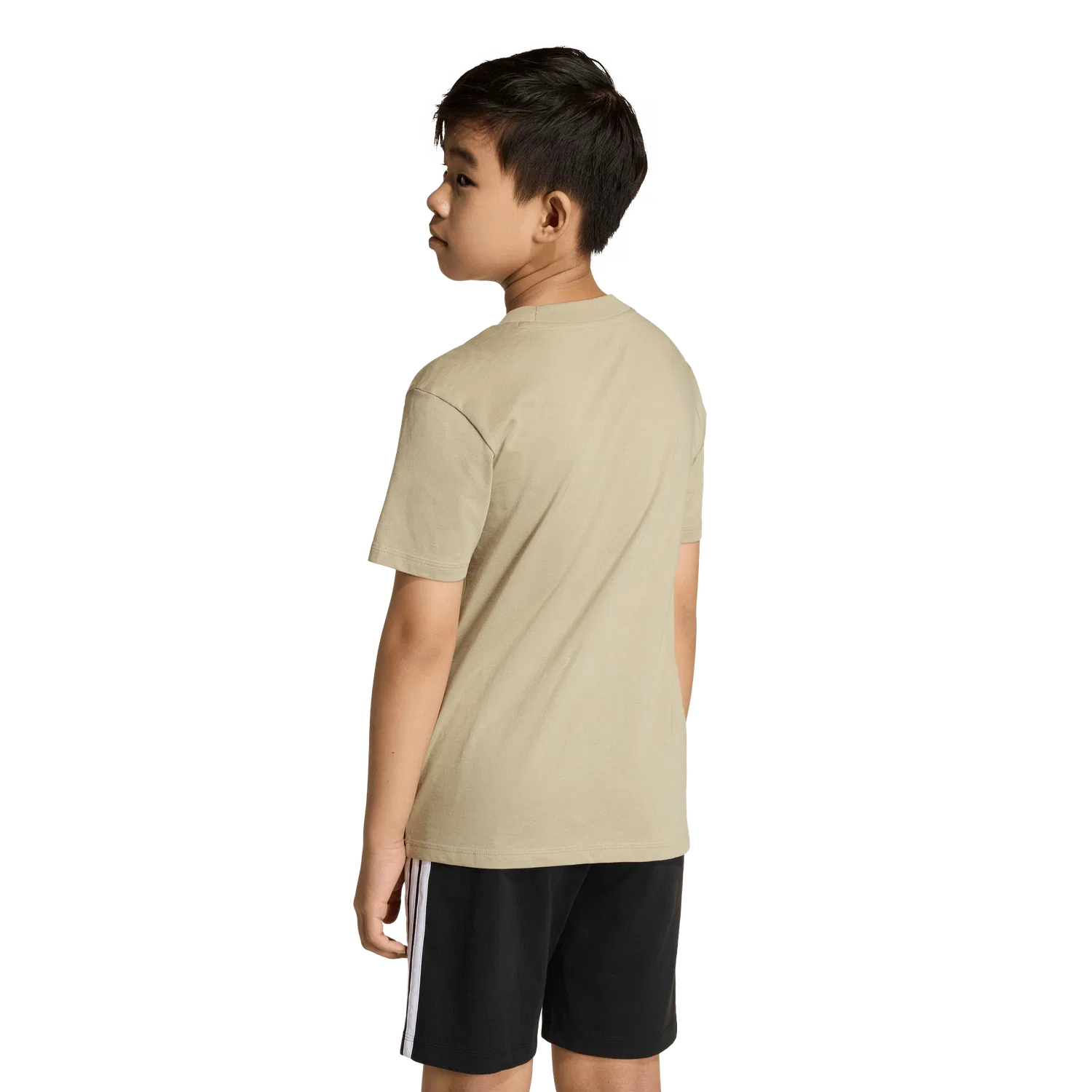 Детская футболка с коротким рукавом Adidas, цвет Olive — фото 3