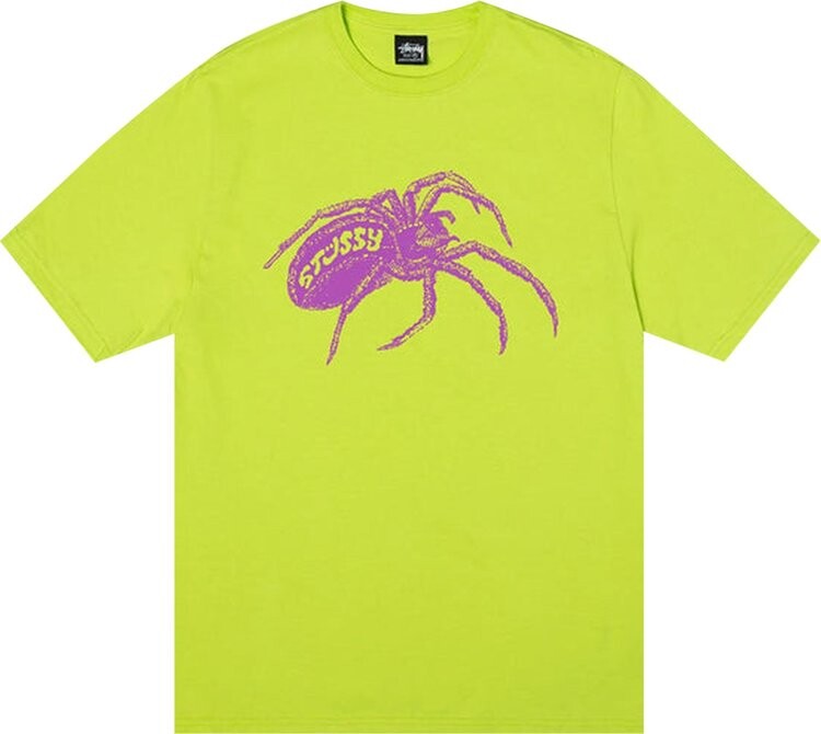 

Футболка Stussy Widow Tee 'Keylime', зеленый