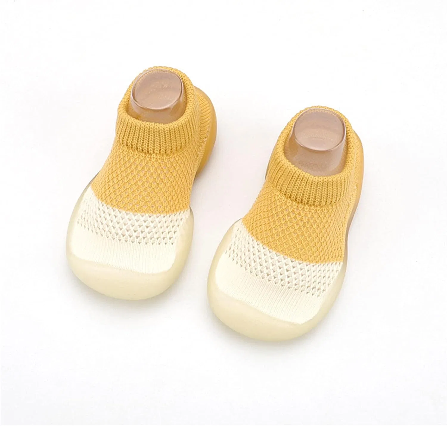 Детские кроссовки для девочек с сеткой 24months 2t, Yellow — фото 2