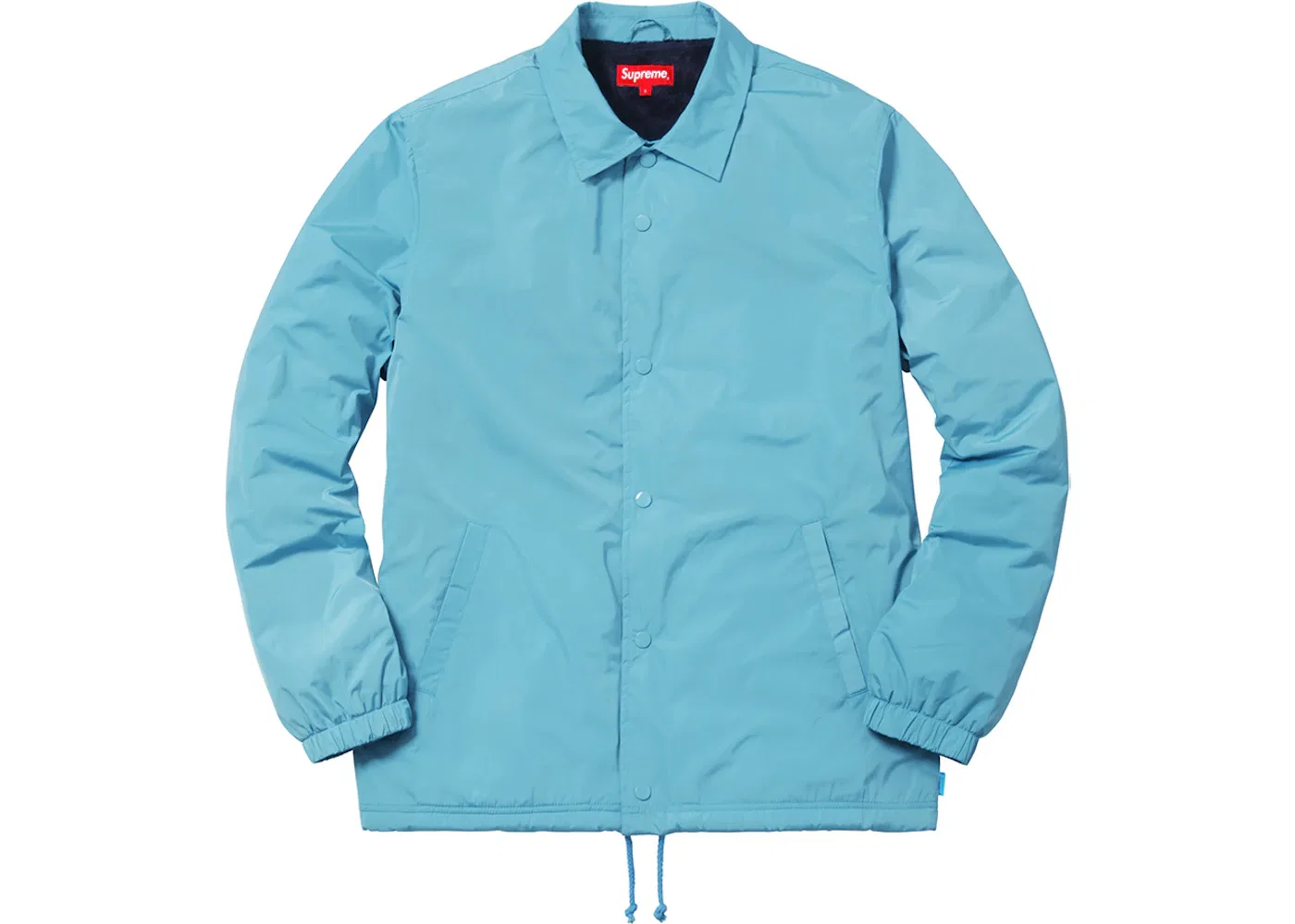 Мужская куртка с принтом Supreme Old English Coaches Jacket, Blue