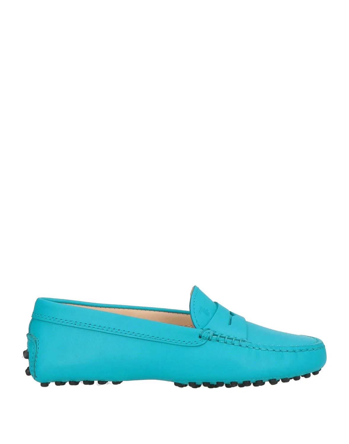 Детские лоферы для мальчиков кожаные Tod'S, бирюзовый