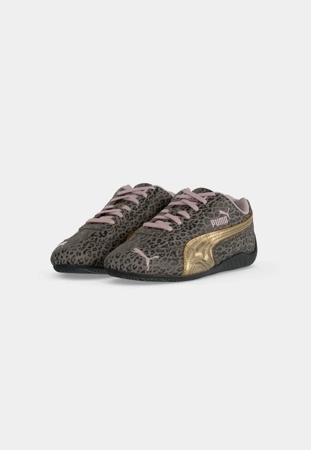 Кроссовки Speedcat Leogirl Jr унисекс Puma, Matte Bronze/Gold-Coloured — фото 3
