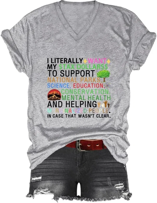Мужская футболка с принтом National Parks V-Neck, Grey