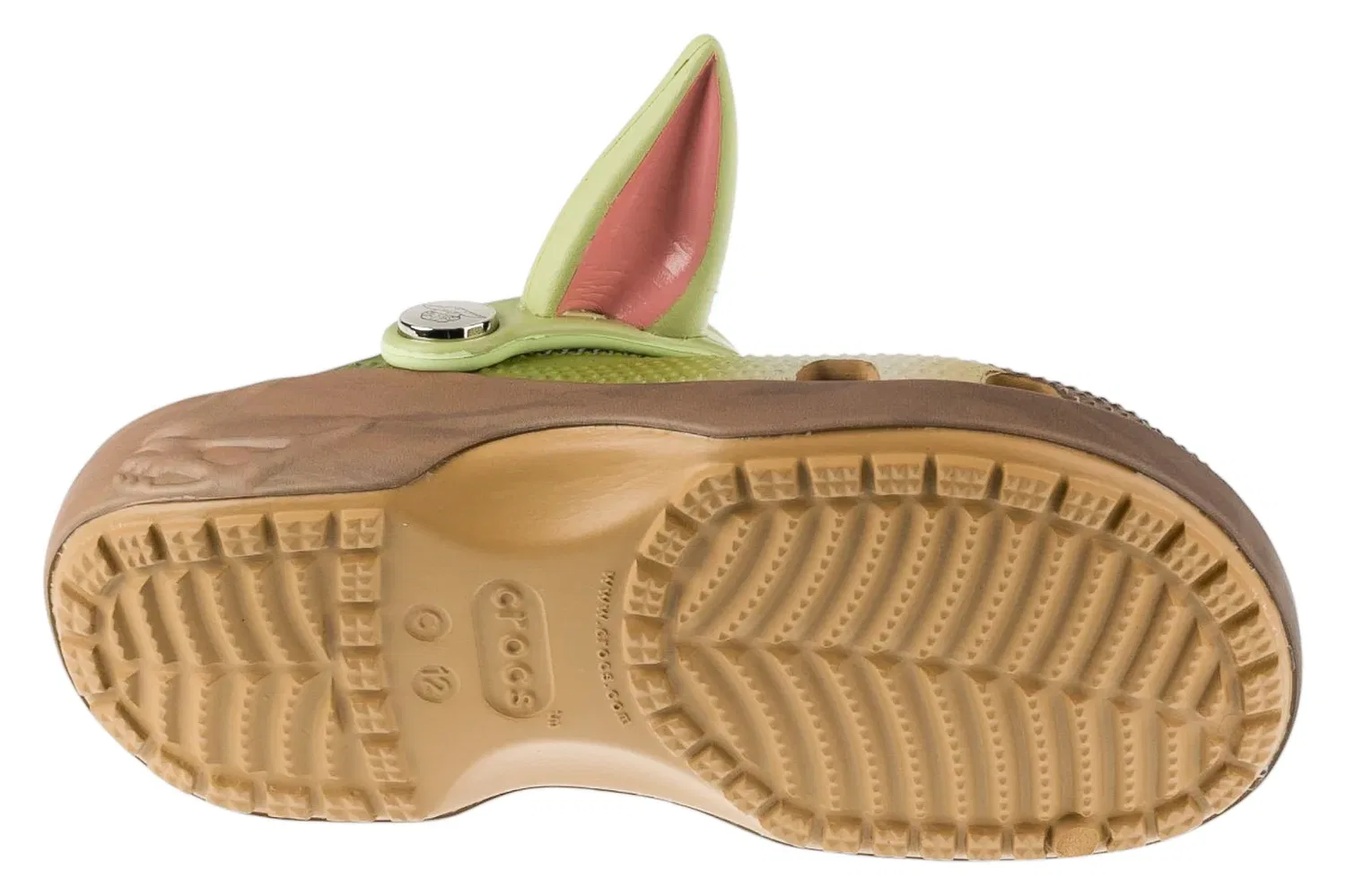 Кроксы с принтом Star Wars Grogu Crocs, серый — фото 4
