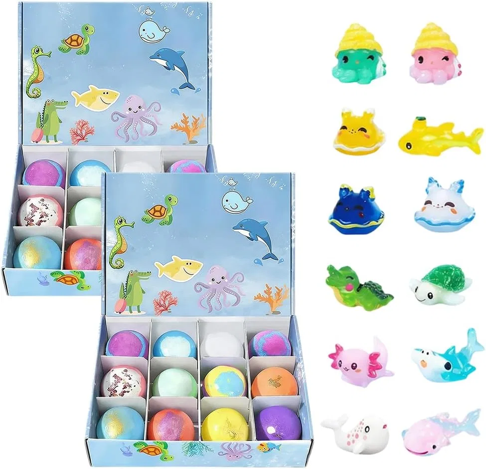 Набор бомбочек для ванны с сюрпризом, Toerjii, 24 шт, 50 г, 12 Pieces/Box Animal Series X 2
