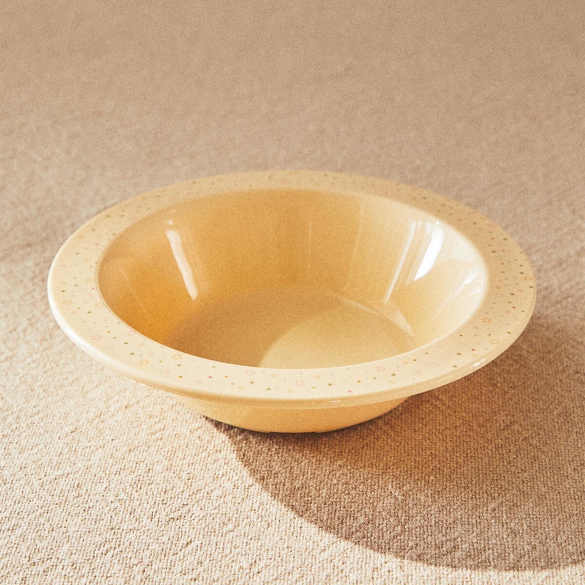 

Детская миска Zara Home Star, персиковый