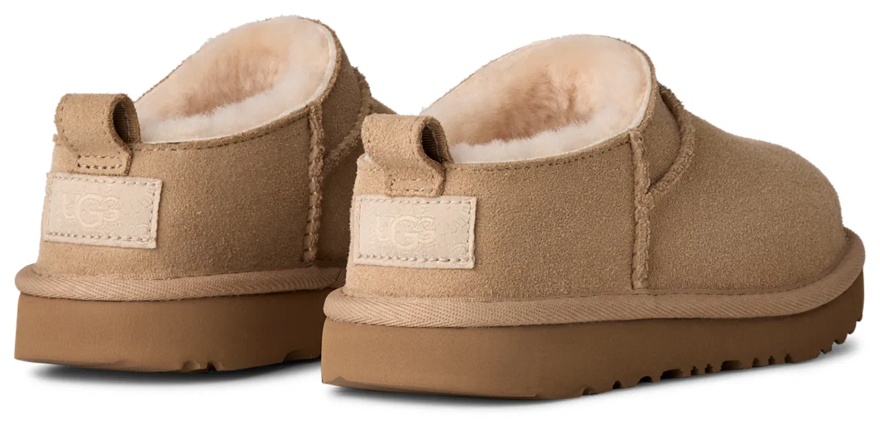 Ботинки для девочек Micro UGG, цвет Sand/Sand — фото 3