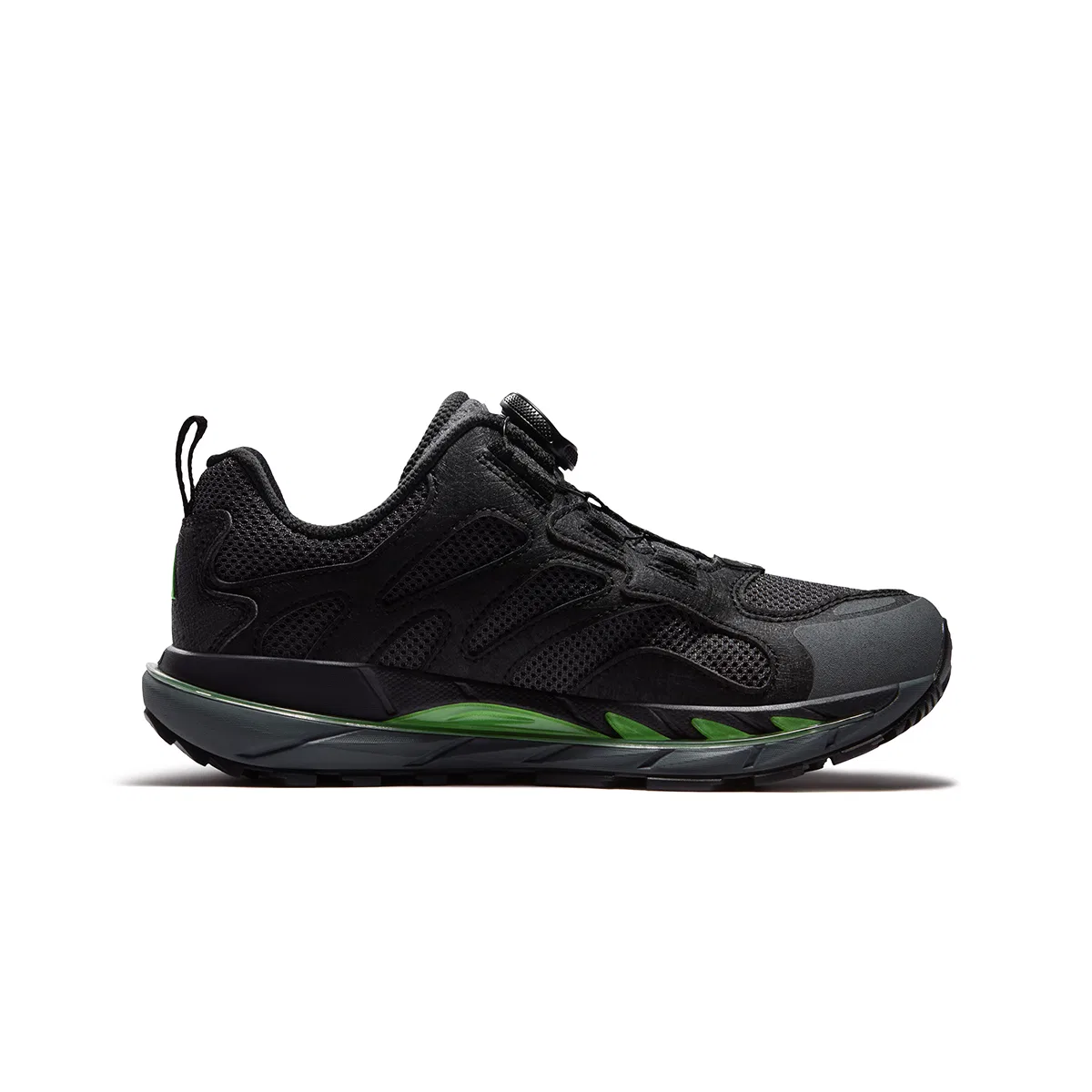 Детские кроссовки для активного отдыха Shadow Black Gray/Black FILA KIDS — фото 3