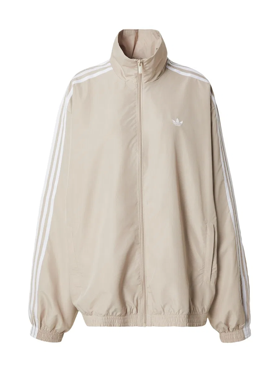Куртка ADIDAS ORIGINALS Between-Season 'Firebird Adilenium' бежевого цвета