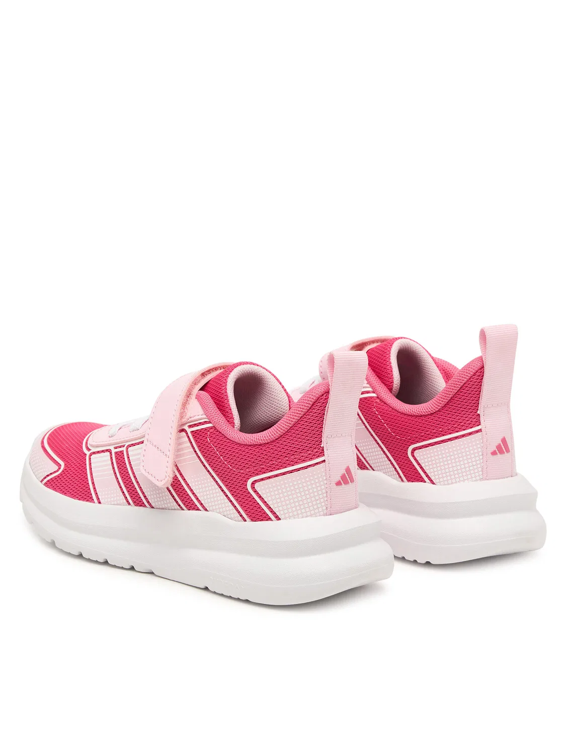 Кроссовки для девочки Tensaur Run Shoes Children Adidas, розовый — фото 3