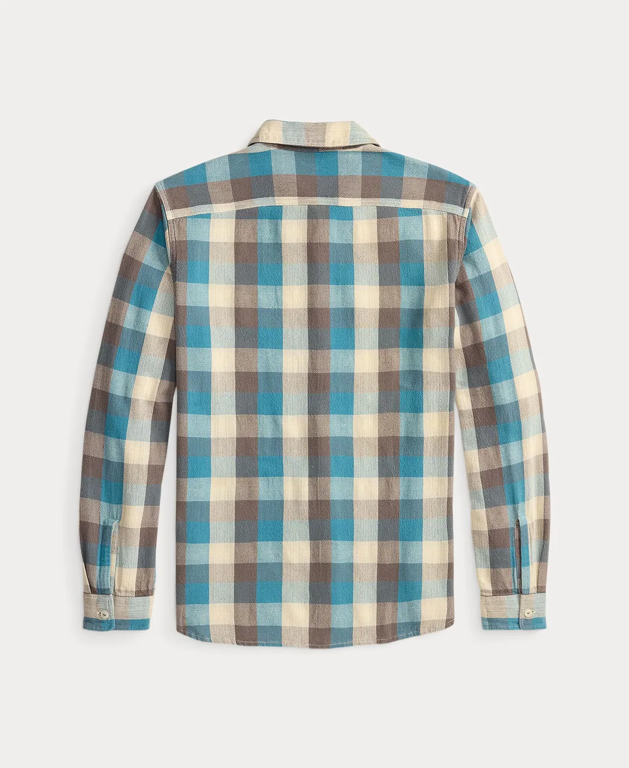 Мужская рубашка в клетку, Trabajo Azul/Blanco, Polo Ralph Lauren, мультиколор — фото 2