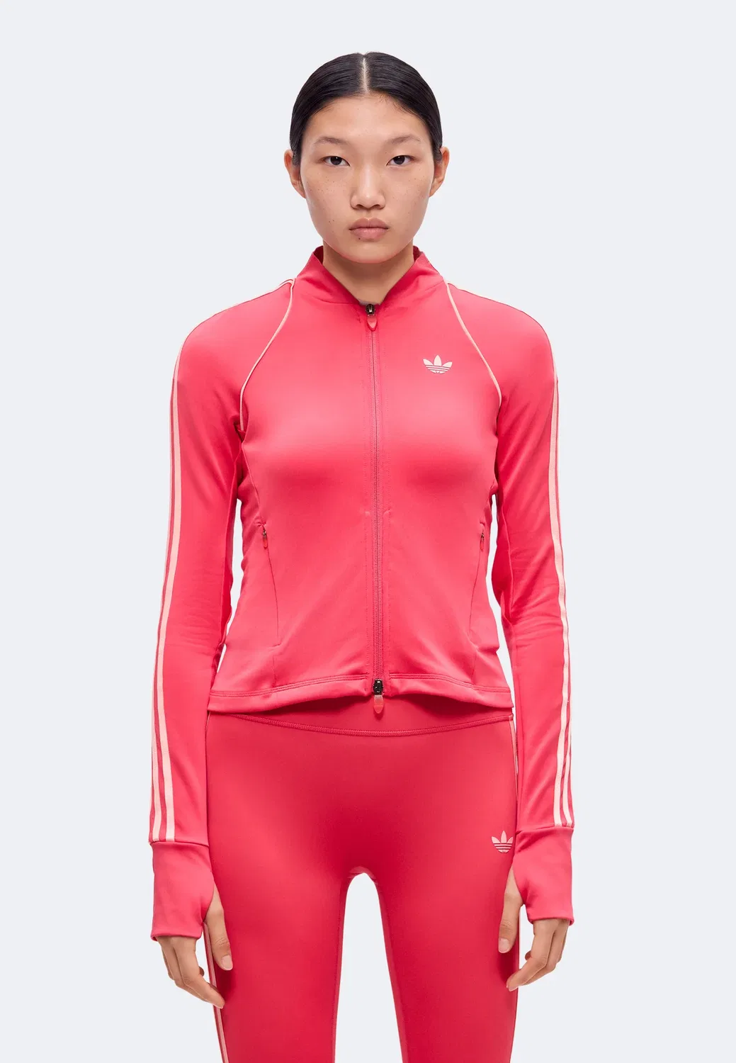 Куртка-Поло Originals Sport Superstar для тренировок Adidas Performance, Power Pink