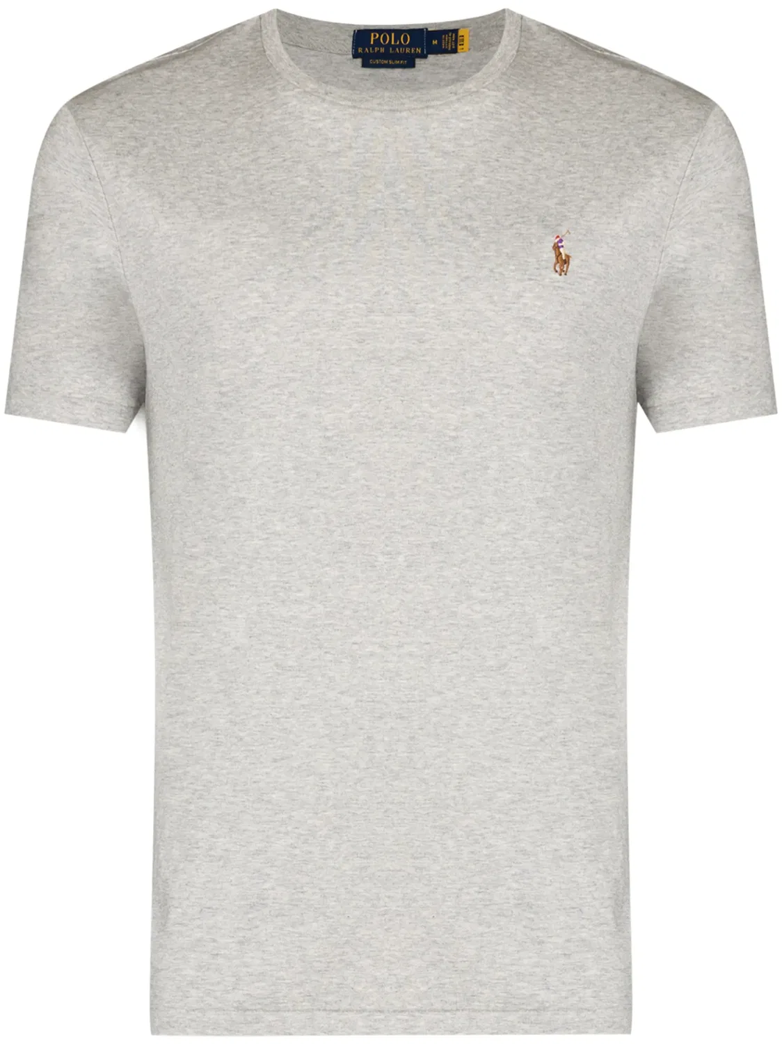 Polo Ralph Lauren Футболка с вышитым логотипом, серая