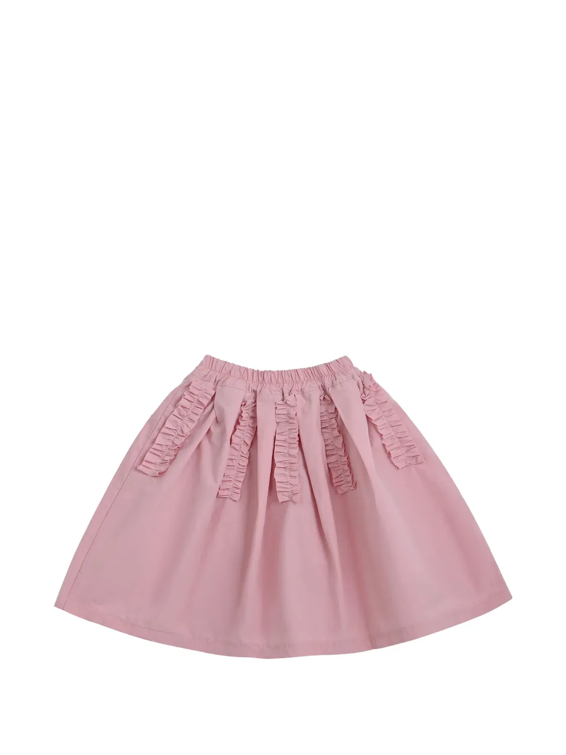 Юбка с оборками и плиссировкой Mimi Tutu, розовый