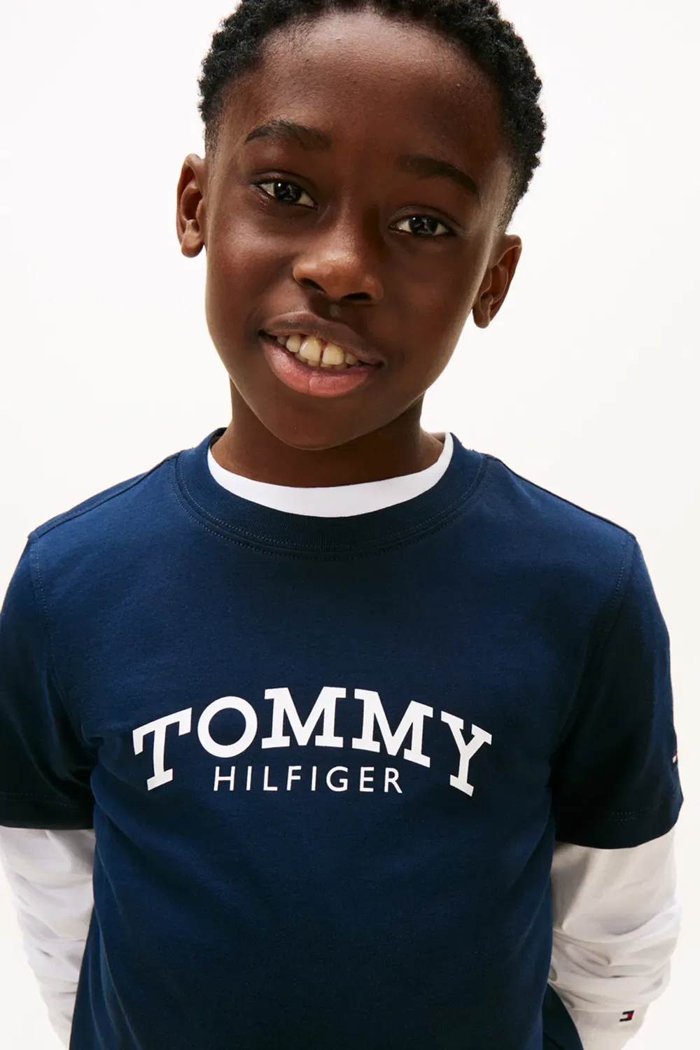 Футболка с принтом Monotype Tommy Hilfiger, Navy — фото 4