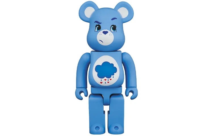 

Виниловая фигурка Be@rbrick X Care Bears Grumpy Bear TM, 30 см