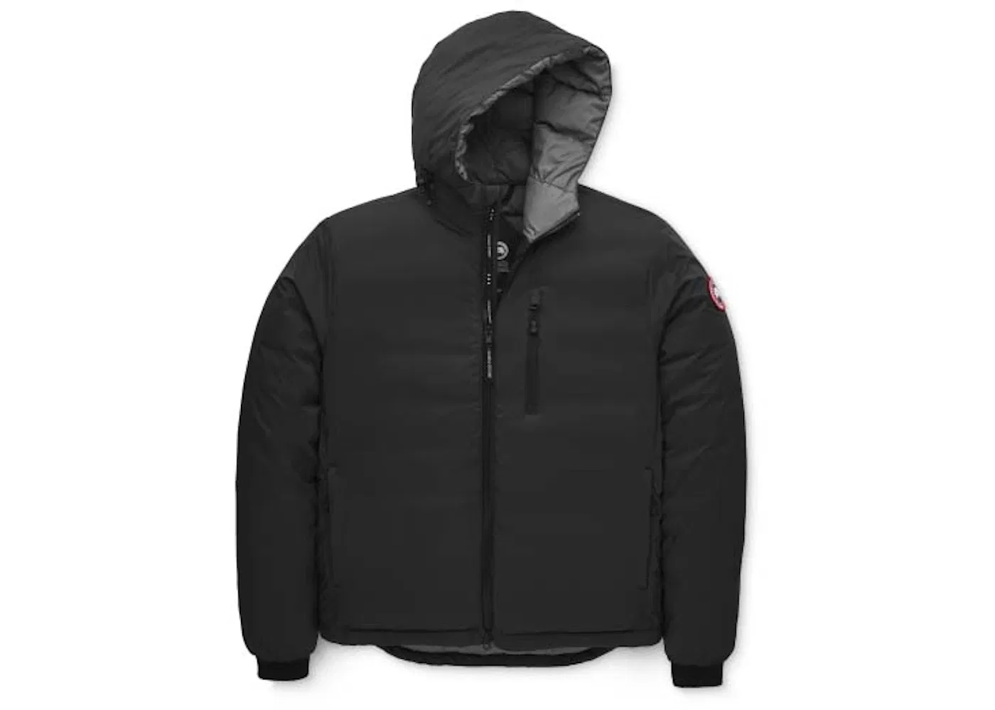 Мужская куртка-худи утепленная Canada Goose Hoody, Black Shine