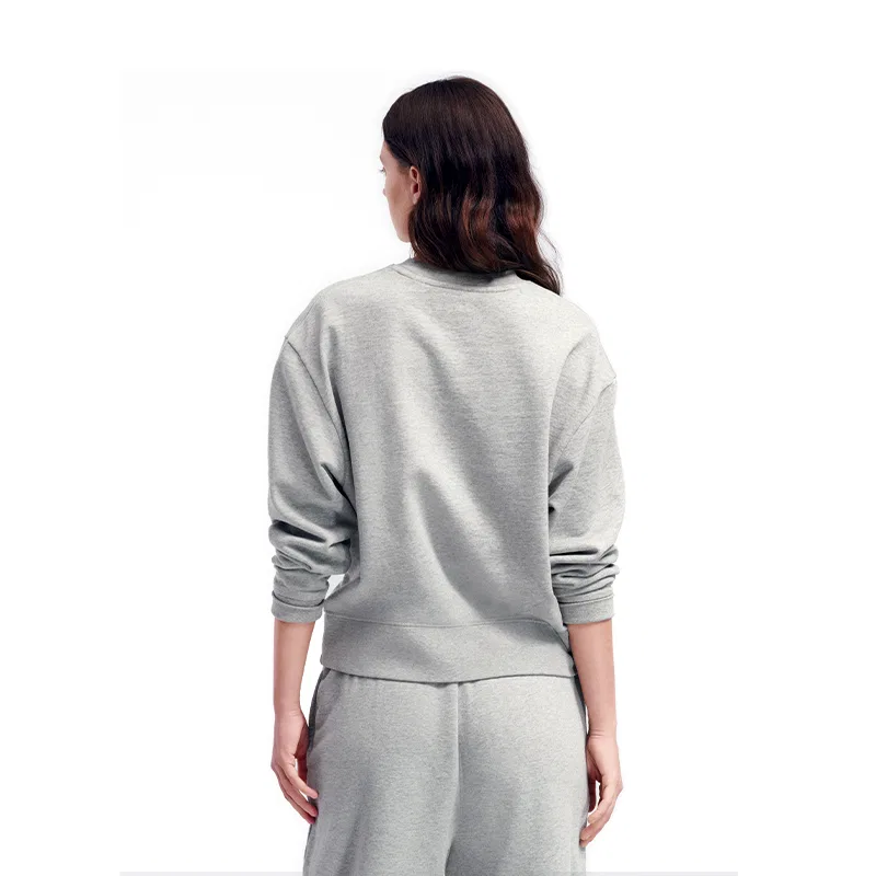 Женский свитшот с круглым вырезом Coconut Gray Calvin Klein — фото 4