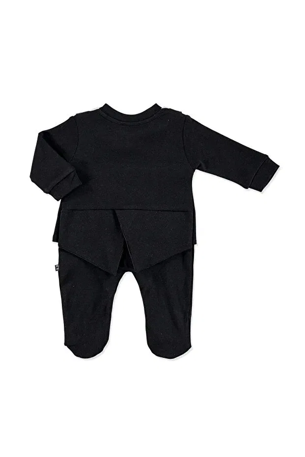 Детский комбинезон для мальчиков хлопковый Generic Brands, Black — фото 3