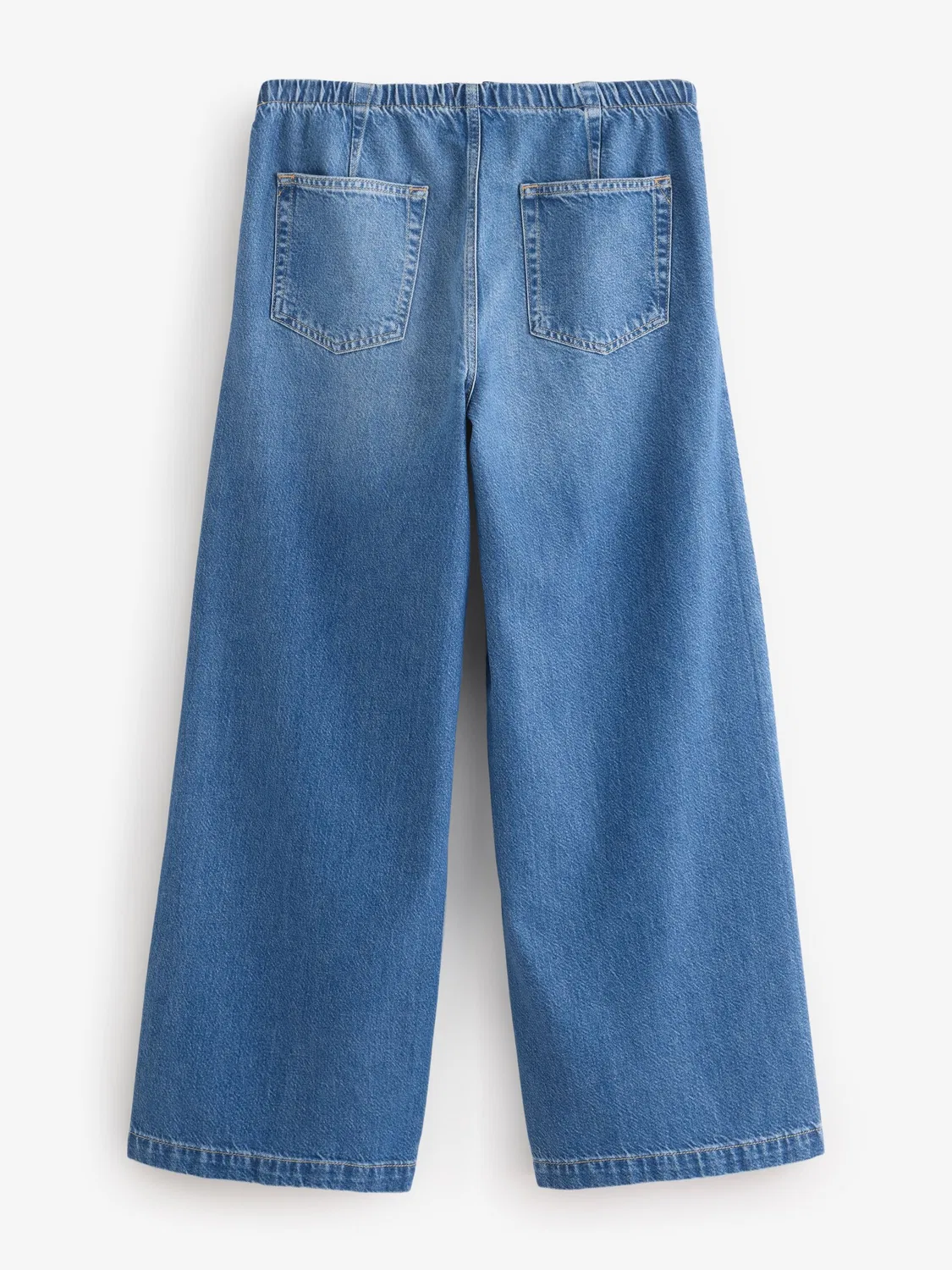 Джинсы мешковатые Gap Medium Wash Mid Rise UltraSoft Easy Seamed Baggy, Medium Wash — фото 2