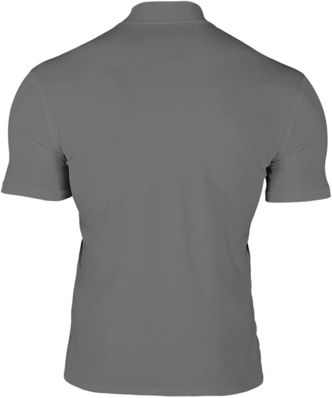 Мужская футболка с высоким воротом Slim Fit, Gy — фото 3