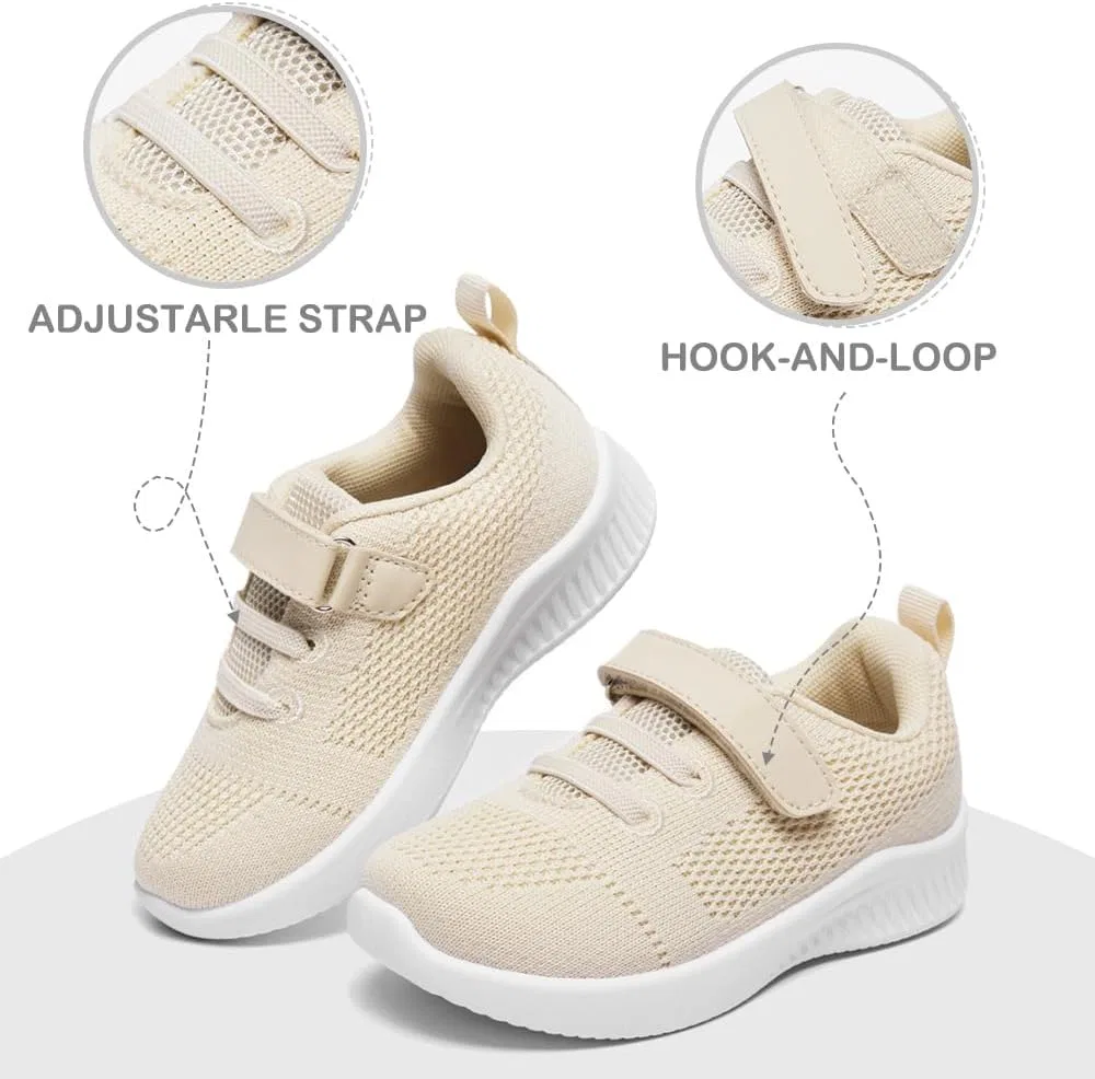 Детские кроссовки для бега и ходьбы nerteo, Beige — фото 2