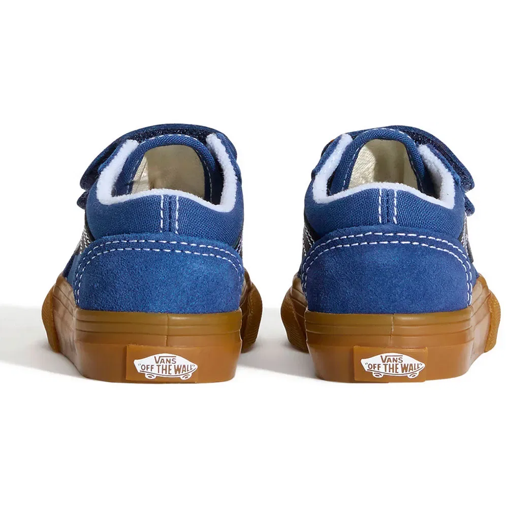 Кроссовки Old Skool V Vans, синий — фото 3