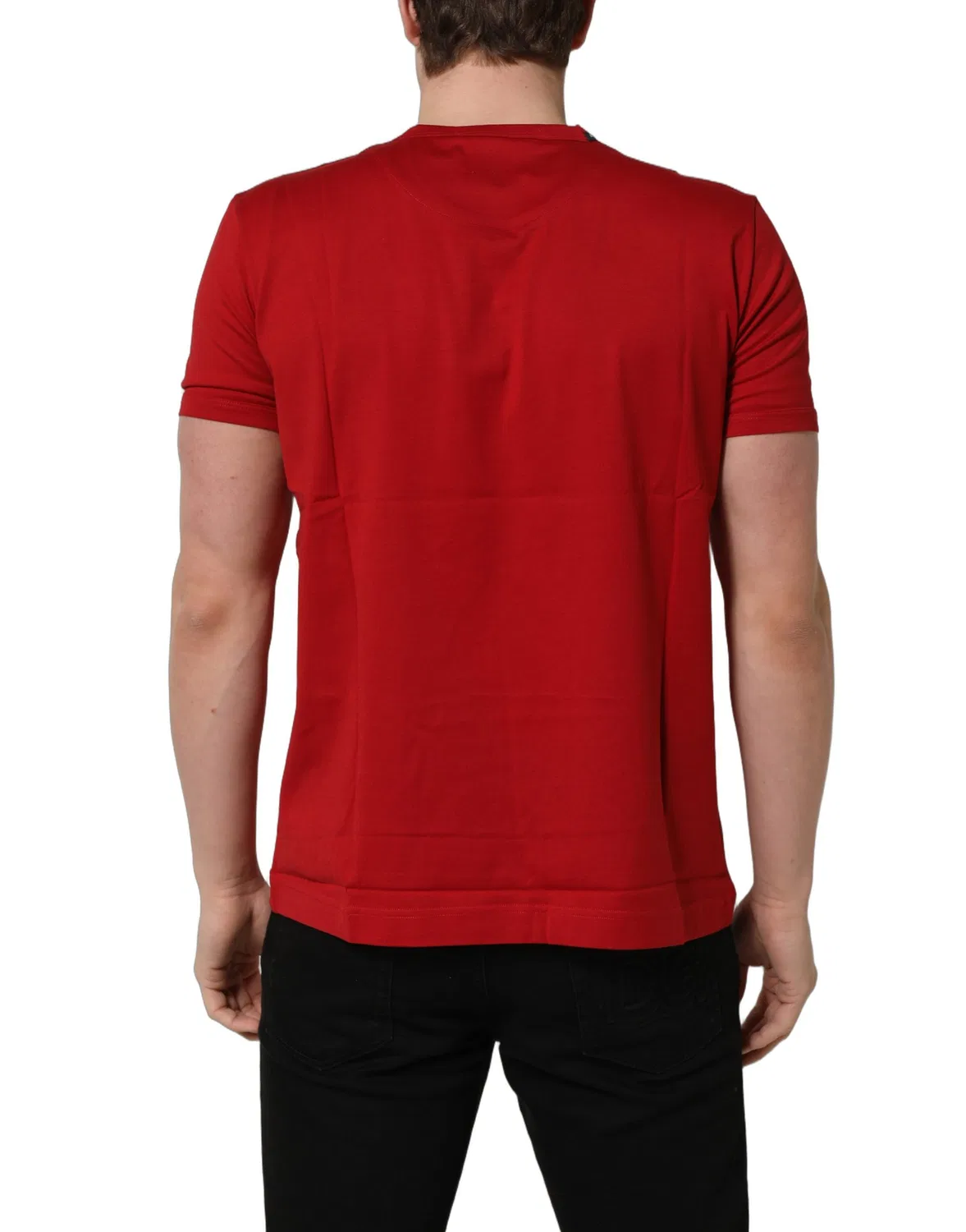 Мужская футболка с принтом Goodluck 2023 Dolce & Gabbana, Red
