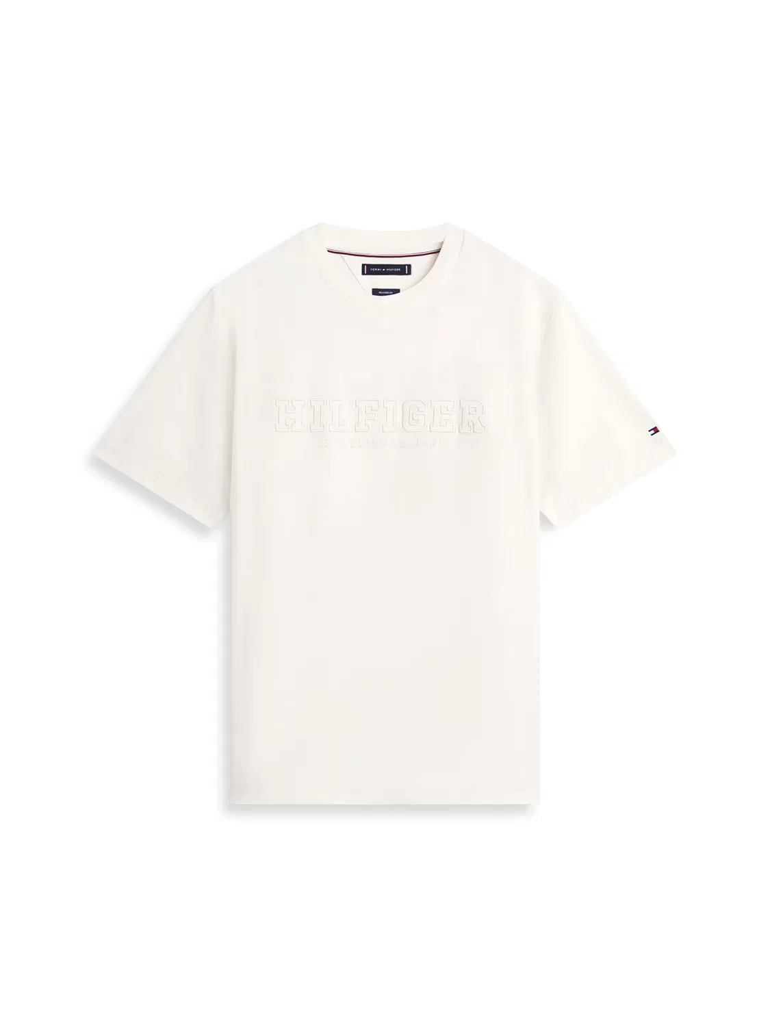 Рубашка Tommy Hilfiger светло-желтого цвета