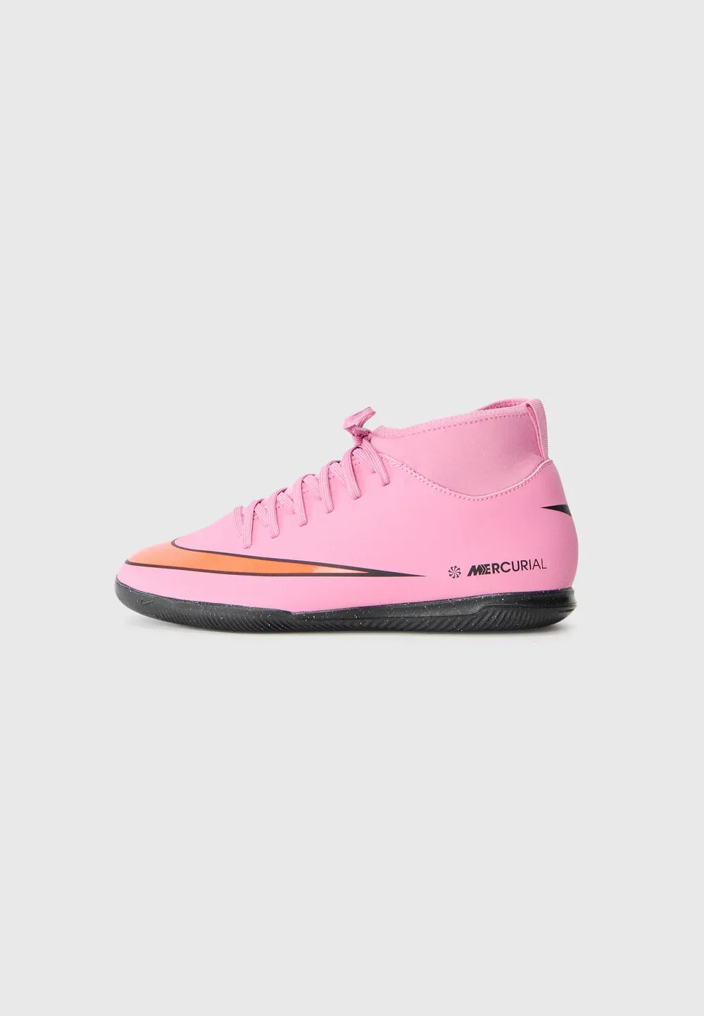 Детские футбольные бутсы Mercurial Superfly 10 Club IC - для игры в помещении Nike Performance, Magic Flamingo/Black/Total Crimson