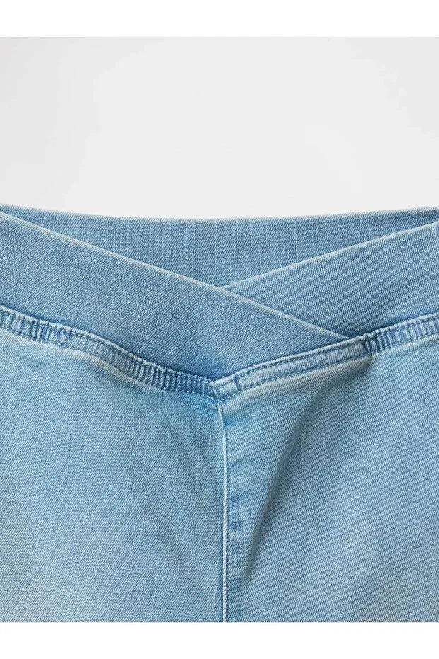 Детские шорты для девочек джинсовые Gap, Light Blue — фото 2