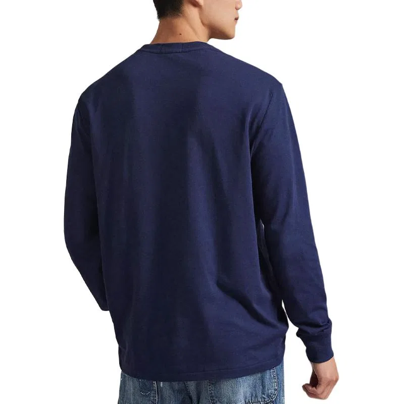 Мужская футболка с принтом Polo Bear Classic Version Polo Ralph Lauren, Marine Blue — фото 4