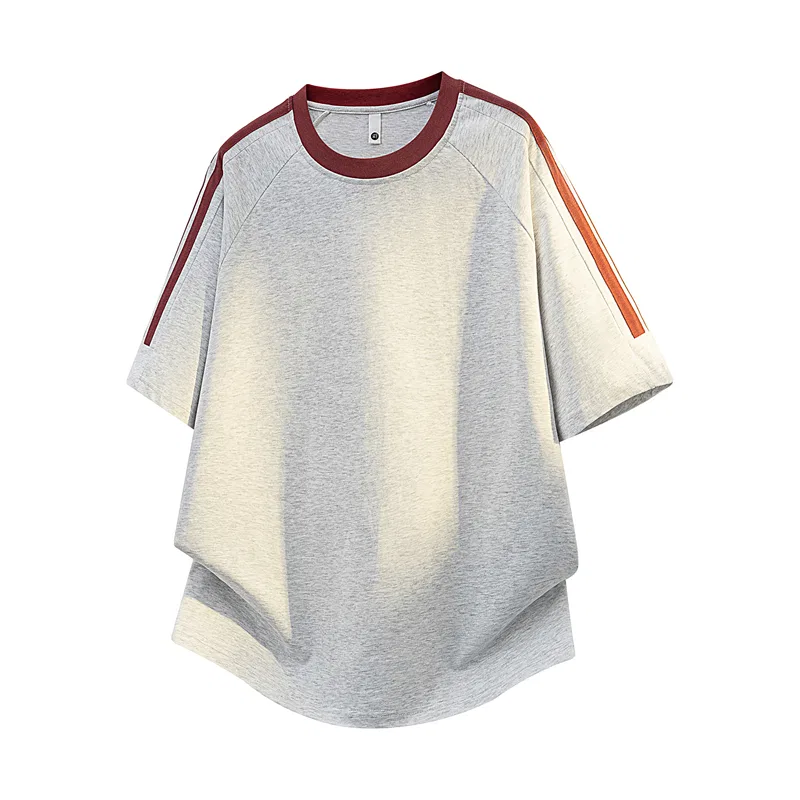 Детская футболка с круглым вырезом Unisex Sugarfunk, Upgraded Texture Gray — фото 4
