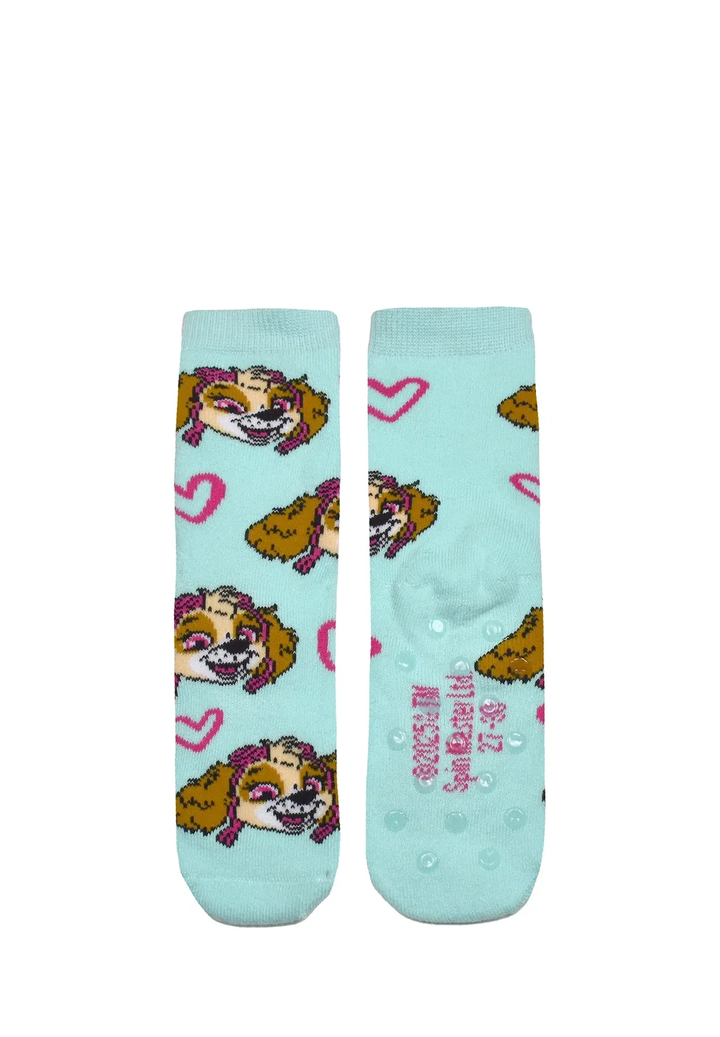 Abs socken skye stoppersocken söckchen (2er Pack) - носки Paw Patrol, Rosa Türkis — фото 4
