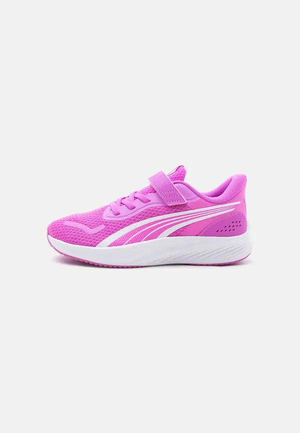 Кроссовки беговые Pounce lite unisex Puma, Electric Orchid White, белый