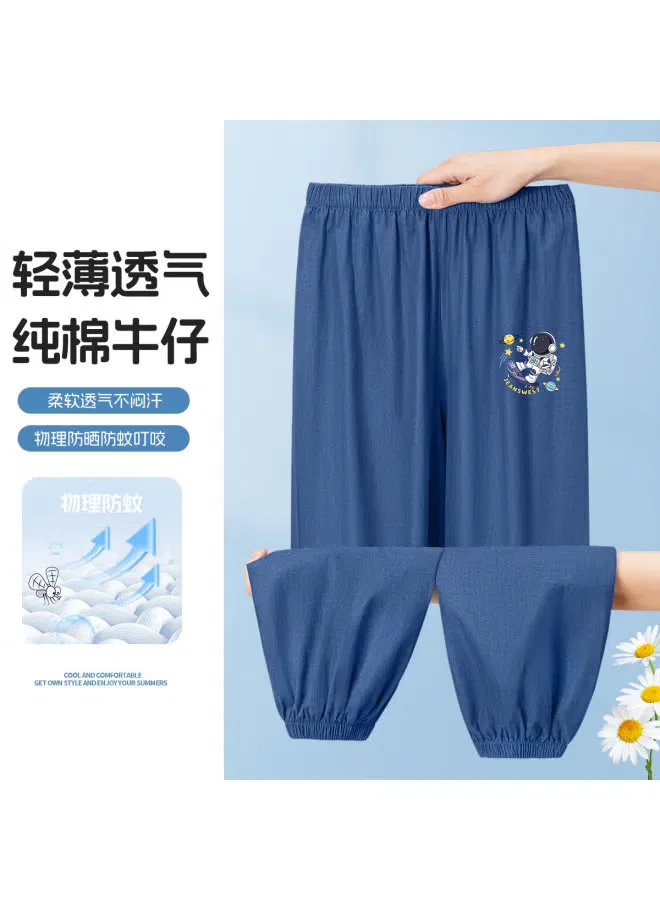 Jeanswest Брюки с защитой от комаров хлопковые для мальчиков, темно-синий — фото 2