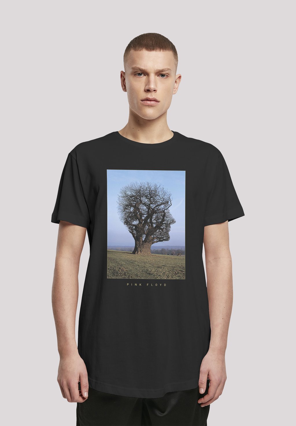 

Футболка с принтом FLOYD TREE HEAD F4NT4STIC, черный