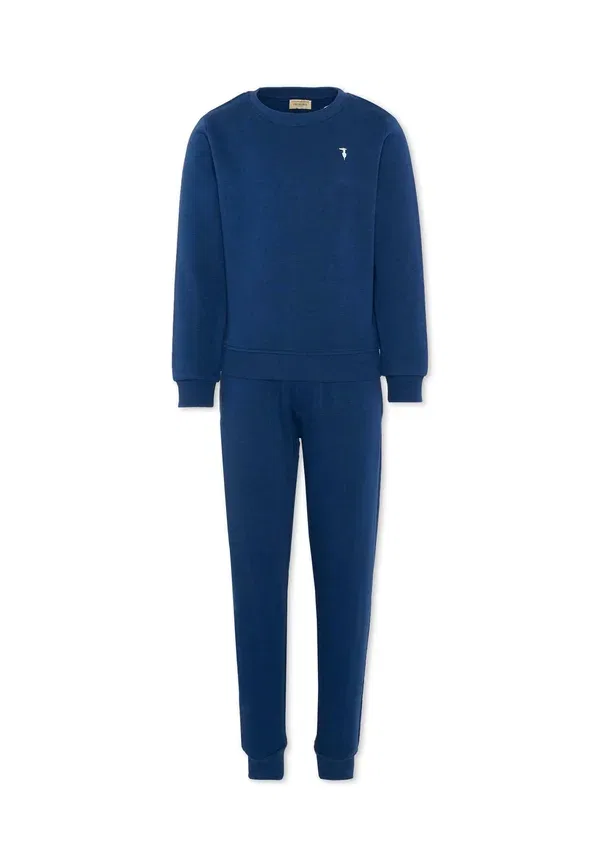 Джемпер и брюки хлопковые Set Tru Trussardi Junior, синий