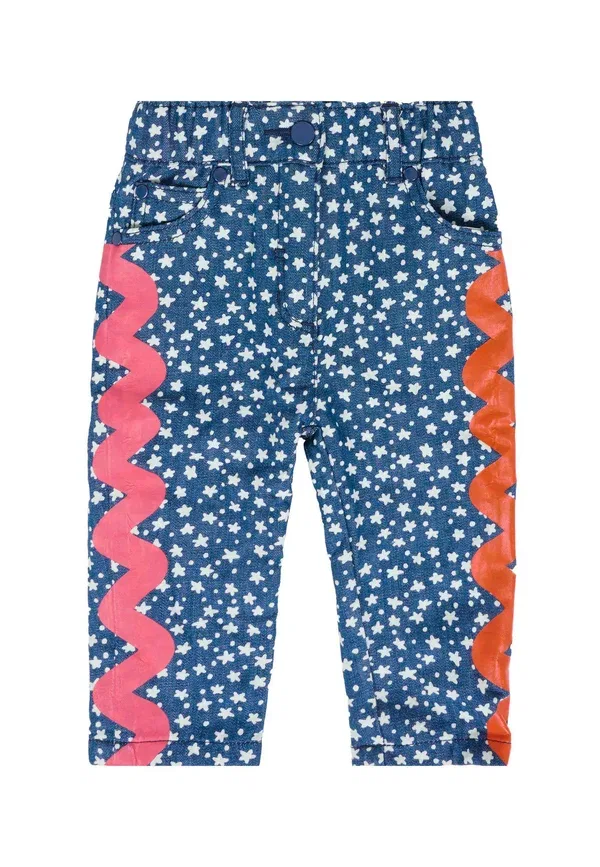 Джинсы деним Straight leg jeans Stella Mccartney Kids, деним, деним
