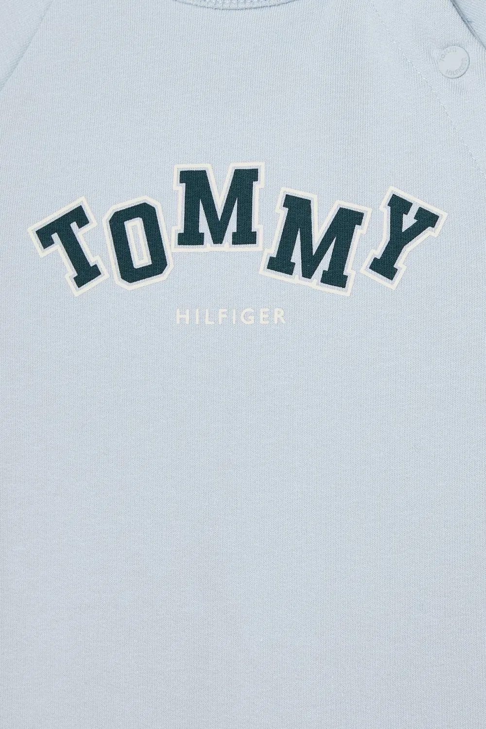 Боди-комбинезон хлопковый с логотипом Tommy Hilfiger — фото 3
