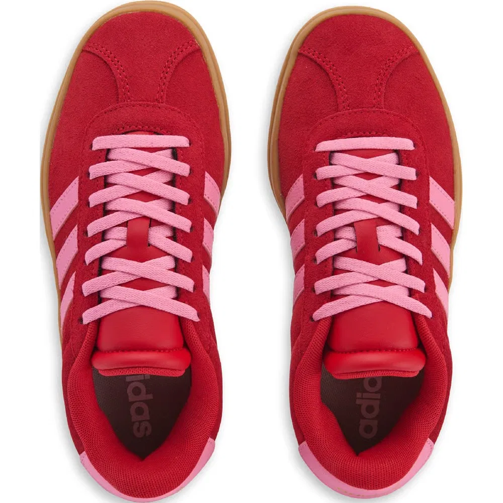 Детские кроссовки VL Court Bold Adidas, Red/Pink — фото 4