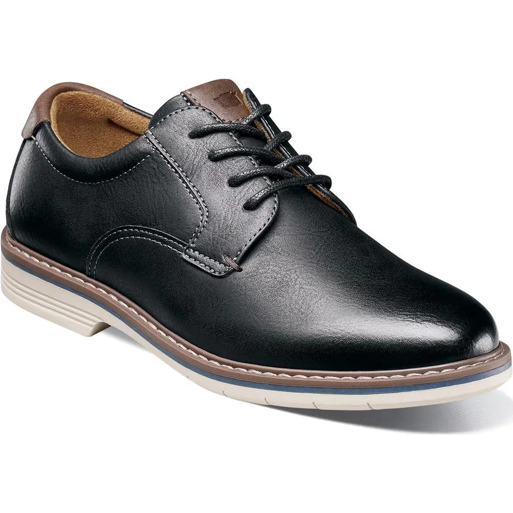 Детские оксфорды Norwalk Florsheim, Black Crazy Horse
