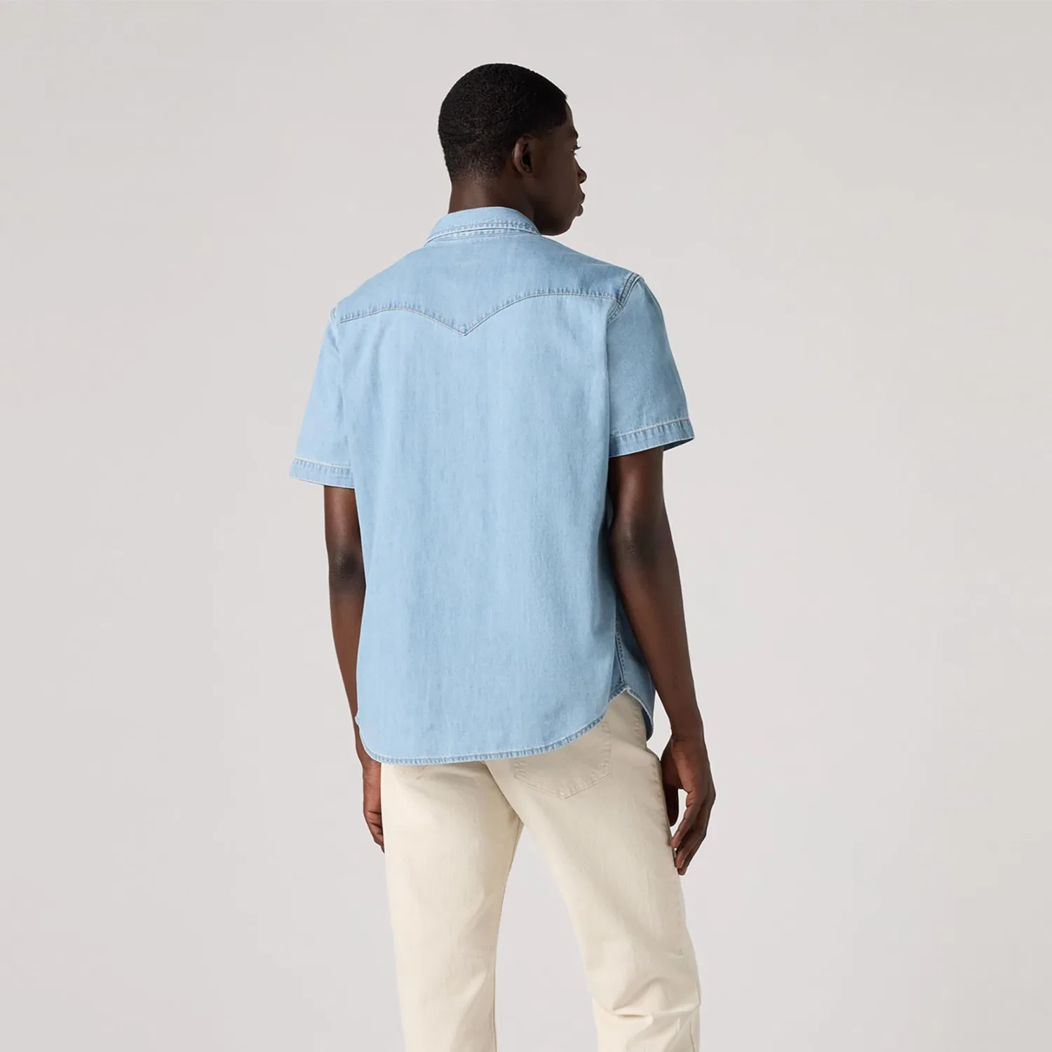 Мужская рубашка с длинным рукавом Classic Western Levi's, Franklin Stone Wash — фото 2
